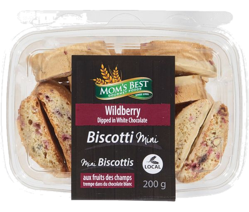 Mini Lemon Wildberry Biscotti 200g